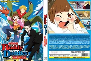 ENGLISH DUBBED DVD Anime Buddy Daddies (Vol.1-12End) All Region - Imagen 1 de 1