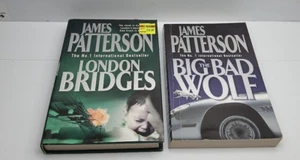 Big Bad Wolf London Bridges James Patterson Alex Cross large book bundle - Picture 1 of 16