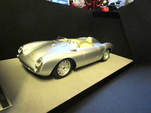 PORSCHE 550 A 550A Spyder Racing Press Version 1957 silver TM18 Tecnomodel 1:18 - Bild 1 von 6
