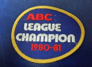 League Champion ABC 1980-81 PATCH - Bild 1 von 2