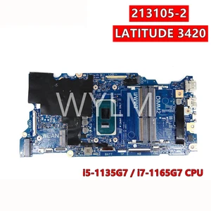 Motherboard For DELL Latitude 3420 213105-2 W/ i5-1135G7 / i7-1165G7 CPU  - Afbeelding 1 van 6