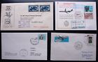 4 first flight covers / card (111a-27)