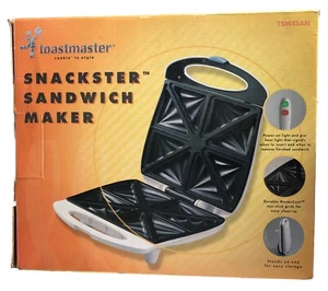 Toastmaster Snackster 4 Sandwich Muffin Maker Model TSM45AN Brand New In Box - Picture 1 of 3