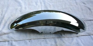  Vintage Motorcycle Fender - Chrome.          (BB-1) - Picture 1 of 11