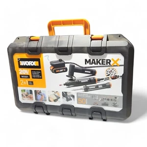 Worx MakerX Kombi-Set WX991 20V Drehwerkzeug/Holz- und Metallbastler/Winkelschle - Bild 1 von 1