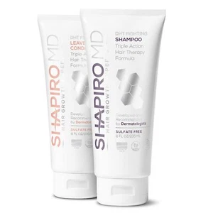Hair Loss Shampoo and Leave in Conditioner | DHT Fighting Vegan Formula for T... - Picture 1 of 6