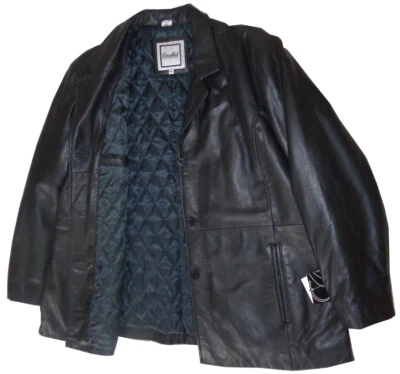 Women's Excelled high quality Leather Jackets Black  - Image 1 of 3