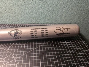 Tony Gwynn 2001 Mazza Argento Commemorativa 20 Stagioni 8 Titoli Battaglia 28" - Padres - Foto 1 di 9