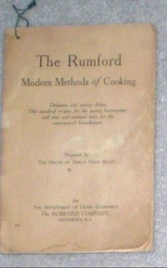 1930 Rumford Baking Powder Modern Method Cookbook - Picture 1 of 1