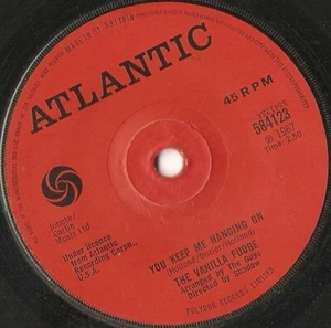 Vanilla Fudge - You Keep Me Hanging On (7", Single, Sol) - Picture 1 of 2
