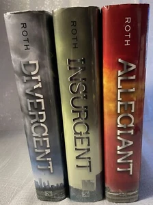 Divergent Trilogy 3 Hardcover Book Series (ALL FIRST EDITION) Veronica Roth  - Picture 1 of 8