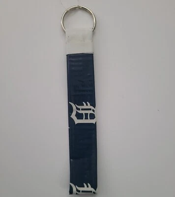 Detroit Tigers MLB Baseball Key Chain Ring Lanyard Loop Duct Tape - Image 1 of 3