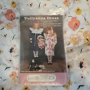 Uncut Pollyanna Victorian Dress Childs Girls Sz 3 4 5 6 Gooseberry Hill Pattern - Picture 1 of 3