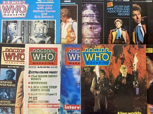 DOCTOR WHO MONTHLY MAG. NUMBER'S 100-108 & 121. (10 ISSUE 1985-1986) - Picture 1 of 11
