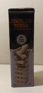 Cardinal Jumbling Tower 48 Pieces Classic Wooden Game By Cardinal - Picture 1 of 10