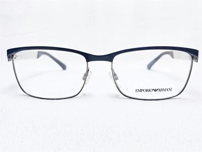 NUEVO Emporio Armani EA1057 3166 Hombres Gris/Metal Monturas de Anteojos 54/17~145 Foto 1 de 4