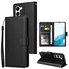 Leather Wallet Case Cover For Samsung S23 Fe S22 S21 Ultra Plus Note20 A33 A72