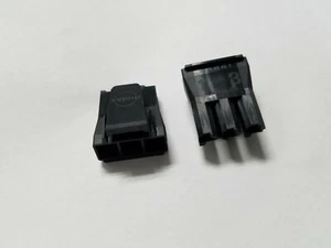 2 PIECES MOLEX part# 0444412003 HOUSING 3 position .125 sabre recept - Bild 1 von 1