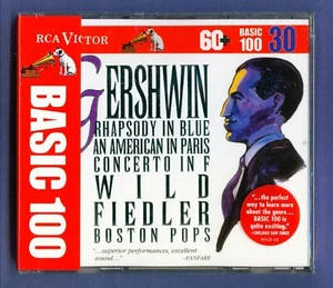 Gershwin - Rhapsody in Blue - Earl Wild & Arthur Fiedler &Boston Pops NEW RCA CD - Picture 1 of 2