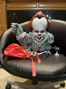 Spirit Halloween IT Chapter Two Pennywise Groundbreaker Decoration CLOWN & Box - Picture 1 of 11