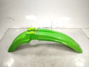 2001 01 Kawasaki KE100 KE100B Front Wheel Fender 35004-1072 Green - Picture 1 of 10