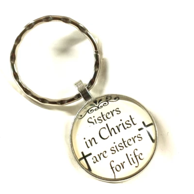 Women's Key Ring Christian Sisterhood Stainless Steel - Image 1 of 4
