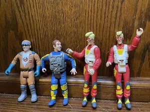 Vintage 1980s Kenner Ghostbusters Action Figure Lot - Winston - Egon - Picture 1 of 4