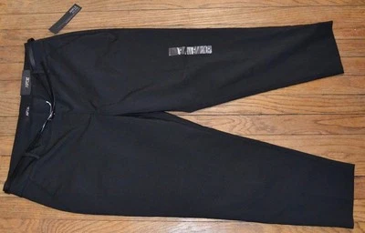 Calça e cinto Apt 9 skinny tornozelo preta carreira quadril fino coxa bate no tornozelo  - Imagem 1 de 4