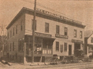 Rye NY Walker Carriage Shop Wagon Works Port Chester Advertising Card - Picture 1 of 3