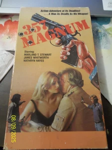 .357 MAGNUM~1977 RARE VG/C VHS~MARLAND T. STEWART KATHRYN HAYES JAMES WHITWORTH - Picture 1 of 4