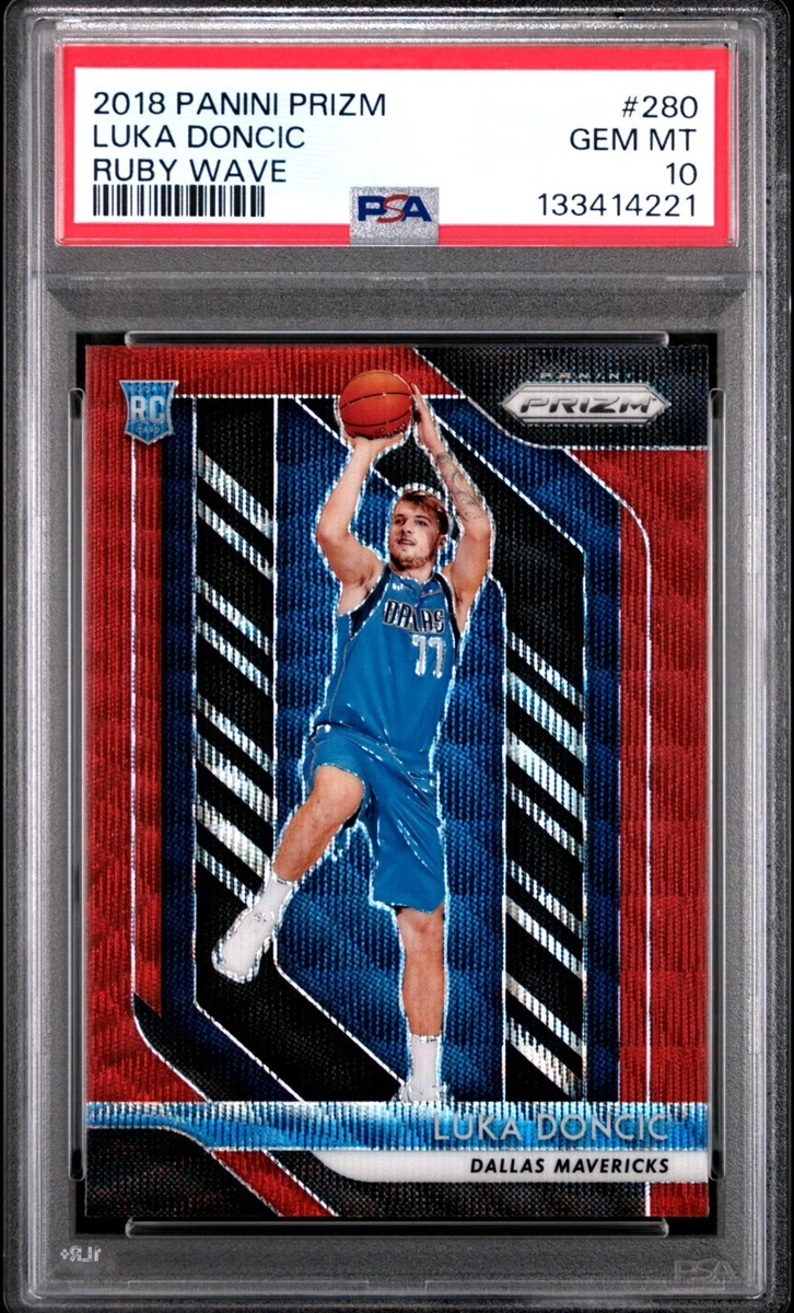 Luka Dončić 10 Graded Basketball Rookie Sports Trading Cards
