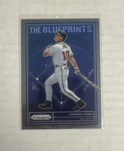 2023 Panini Prizm #TB14 Chipper Jones The Blueprints Atlanta Braves - Picture 1 of 2