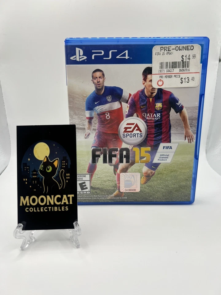 FIFA 15 PS4 2014 • EA Sports • Tested & Working • Case & Disc Included - Image 1 of 1