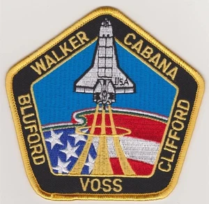 Parche de misión de hierro para Walker Cabana Bluford Clifford Voss de la NASA STS-53 - Imagen 1 de 1