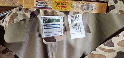 Vintage Hodgman Camo  zip fly Hunting Rain Pants PVC  Frogskin Waterproof  XL - Image 1 of 2