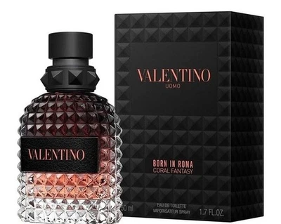Valentino Born In Roma Uomo Coral Fantasy EDT 50ml. BNIB. Sealed - image 1 of 4
