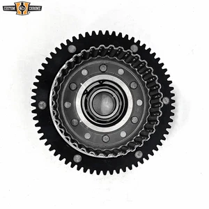 Clutch Basket With 66-Tooth Starter Ring Gear Fit For Harley Big Twins 1990-1997 - Picture 1 of 5