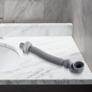 Easy Installation Flexible Bathtub Shower Drain Pipe with Space saving Design - Picture 1 of 16