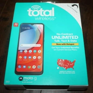 Nuevo Teléfono Inteligente Prepago Azul Total Inalámbrico Motorola Moto G Play 32GB 6.5" HD+ - Imagen 1 de 2