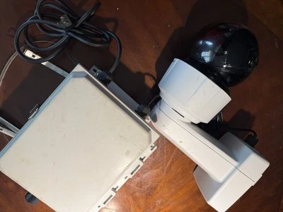 AXIS Q6128-E 0799-001-02 Outdoor Network Dome Security Camera Setup *USED* - Image 1 of 4