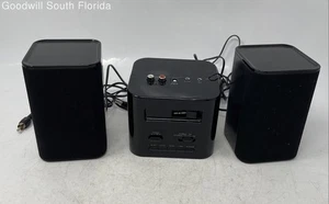 GPX HM109B Home Music System AM/FM Clock Radio MP3 Dock Not Tested Open Box - Picture 1 of 8