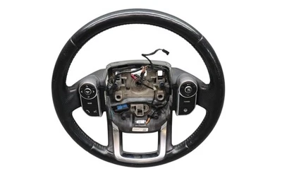 14-22 LR Range Rover Sport Leather Steering Wheel w/ Switches DPLA3F563CD Oem - Image 1 of 4