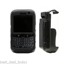 OEM Seidio Rugged Convert Combo Case W Holster Blackberry Bold 2 9700 9780 Black - Picture 1 of 2