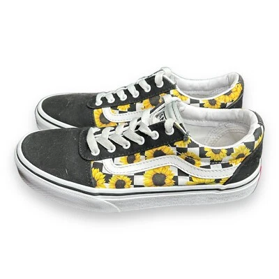 Zapatos Vans Unisex Old Skool Customs Girasoles 721454 Juveniles Talla 4 Foto 1 de 4