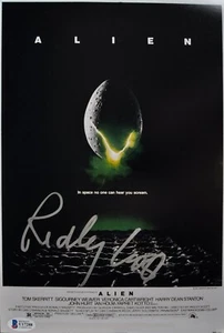 RIDLEY SCOTT Signed 'ALIEN' Photograph - Film Director / Film-maker - Preprint - Picture 1 of 1