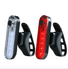 2x Sports OUtDoor USB Rechargeable Bicycle Taillight 4 Mode Rear Bike LED Lamp