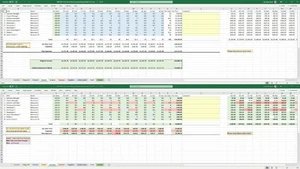 Project Management Templates, RACI RAID log MSP MPP plan Finance Budget Kick Off - Picture 1 of 14
