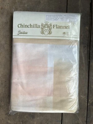 100% PURE VIRGIN COTTON KING SIZE PILLOW CASES SET OF 2 NIP MADE IN W. GERMANY - Image 1 of 4