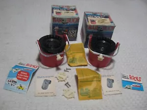 Vintage 70er 1974 BAR BOOY Boot/Camper/Trailer wind- & auslaufsichere Aschenbecher Posten - Bild 1 von 14