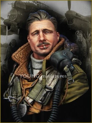 Young Miniatures - RAF Bomber Command WWII - 1/10th Resin Bust - YM1850 - Image 1 of 4